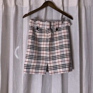 Burberry Blue Label Plaid Women's Skirt